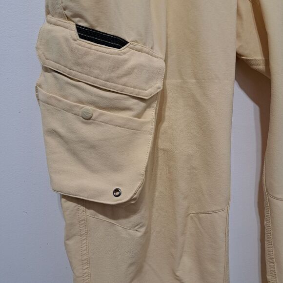 Grundéns Breakwater Activewear Fishing Water Resistant Pants Sandstones 34 Short - Picture 15 of 16